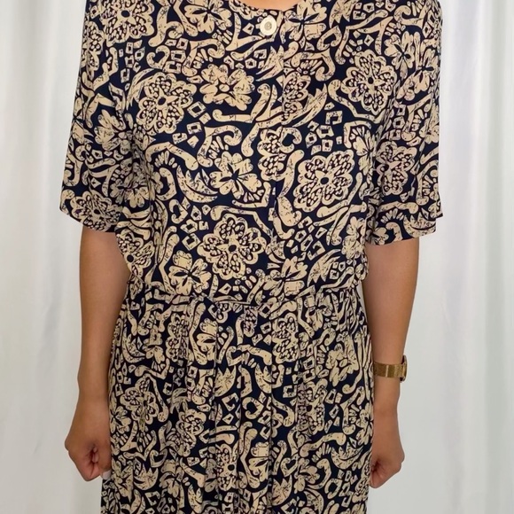 Vintage Orvis Button Frontal Dress (size 6) - Picture 5 of 6